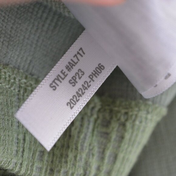 Madewell Mini Wrap Dress Flutter Sleeves Pastel Green Sz XS - Picture 9 of 9